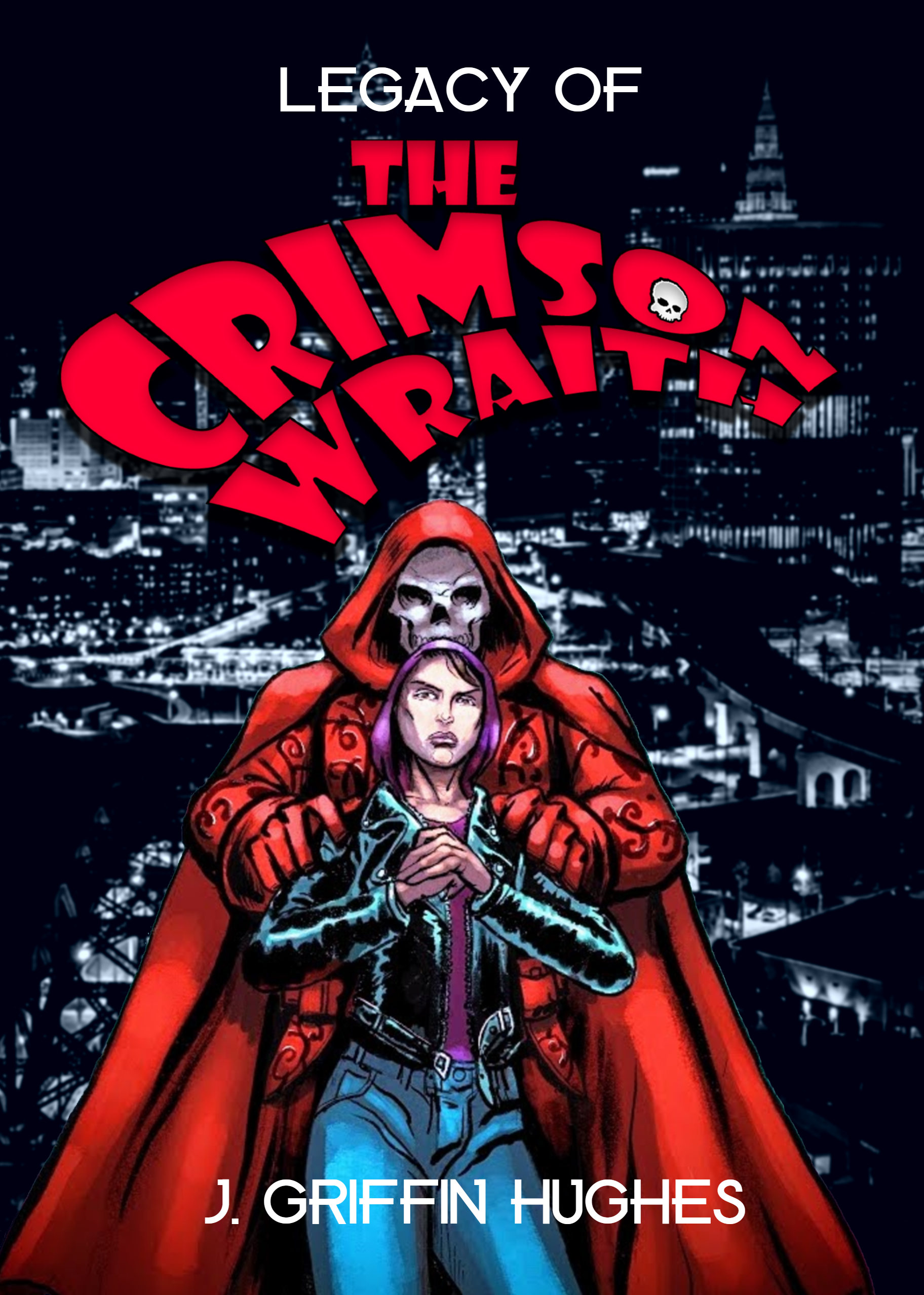 Legacy of The Crimson Wraith | a noir superhero mystery novel